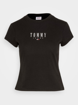 nahlad Tommy Jeans dámske čierne tričko