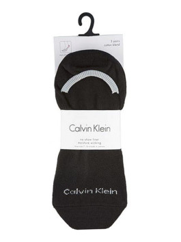 nahlad Calvin Klein pánske čierne ponožky 3pack