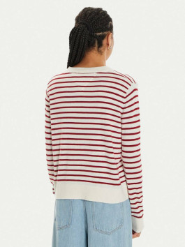 nahlad Tommy Jeans dámsky pruhovaný svetrík