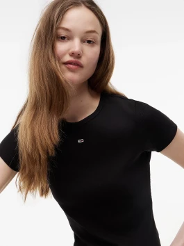 nahlad Tommy Jeans dámske čierne tričko