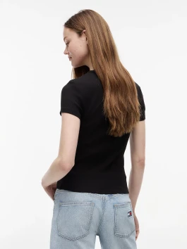 nahlad Tommy Jeans dámske čierne tričko