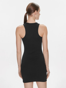 nahlad Tommy Jeans dámske čierne letné šaty Essential