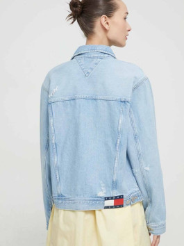 nahlad Tommy Jeans dámska džínsová bunda Mom