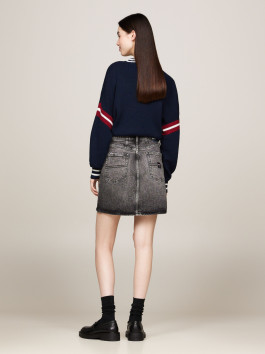 nahlad Tommy Jeans dámska džínsová sukňa Mom