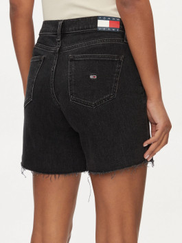 nahlad Tommy Jeans dámske čierne džínsové šortky