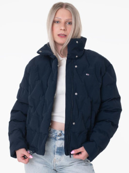 nahlad Tommy Jeans dámska tmavo modrá bunda