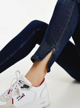 nahlad Tommy Jeans dámske tmavomodré džínsy SOPHIE