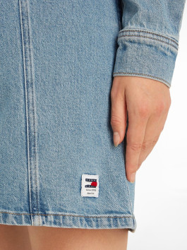 nahlad Tommy Jeans dámske riflové šaty
