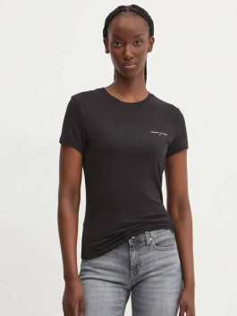 nahlad Tommy Jeans dámske čierne tričko