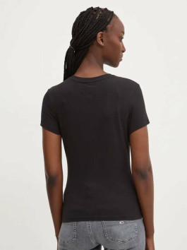 nahlad Tommy Jeans dámske čierne tričko