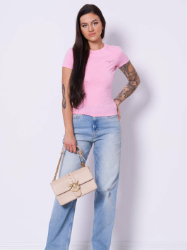 nahlad Tommy Jeans dámske ružové tričko