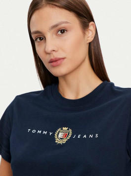 nahlad Tommy Jeans dámske modré tričko