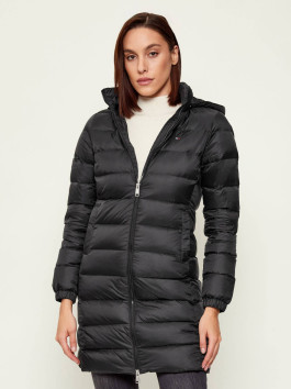 nahlad Tommy Jeans dámska čierna bunda