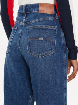 nahlad Tommy Jeans dámske modré džínsy