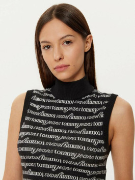 nahlad Tommy Jeans dámsky čierny top