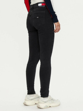 nahlad Tommy Jeans dámske čierne džínsy