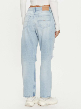 nahlad Tommy Jeans dámske modré džínsy