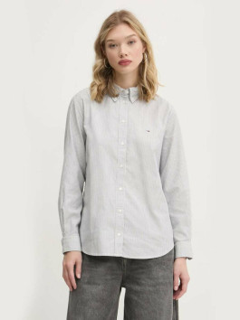 nahlad Tommy Jeans dámska pruhovaná košeľa