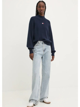 nahlad Tommy Jeans dámsky tmavomodrý sveter