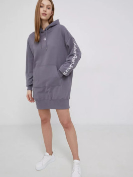 nahlad Calvin Klein dámske šedé šaty