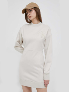 nahlad Calvin Klein dámské béžové šaty