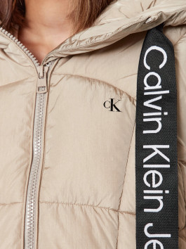 nahlad Calvin Klein dámská béžová bunda