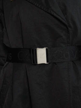 nahlad Calvin Klein dámsky čierny trenčkot