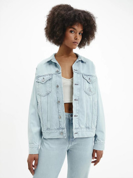 nahlad Calvin Klein dámská džínová bunda Dad denim