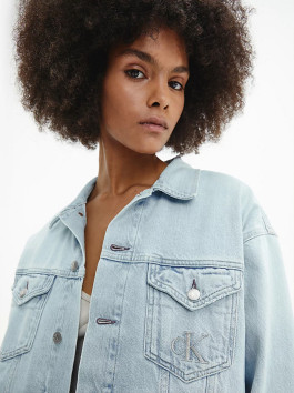 nahlad Calvin Klein dámská džínová bunda Dad denim