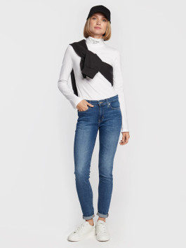 nahlad Calvin Klein dámske modré džínsy