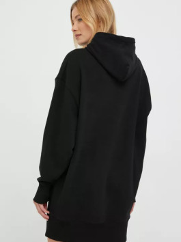 nahlad Calvin Klein dámske čierne teplákové šaty