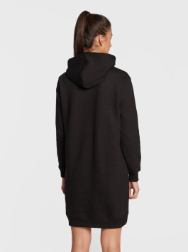 nahlad Calvin Klein dámske čierne teplákové šaty