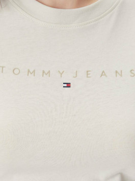nahlad Tommy Jeans dámske béžové tričko