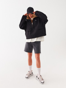 nahlad Calvin Klein dámska čierna bunda