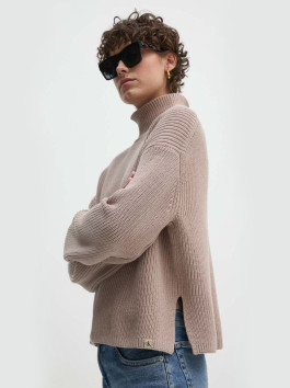 nahlad Calvin Klein dámsky hnedý sveter