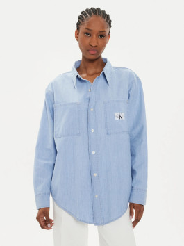 nahlad Calvin Klein dámska modrá košeľa