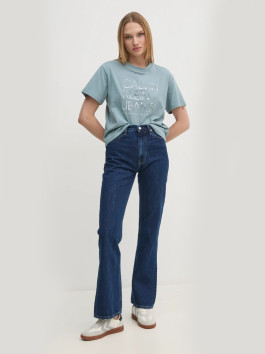nahlad Calvin Klein dámske modré džínsy