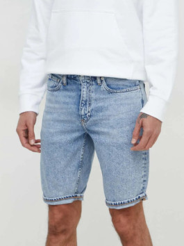 nahlad Calvin Klein pánske modré džínsové šortky