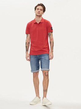nahlad Calvin Klein pánske modré džínsové šortky