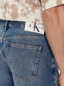 nahlad Calvin Klein pánske modré džínsové šortky