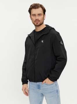 nahlad Calvin Klein pánska čierna bunda