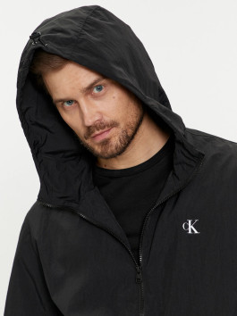 nahlad Calvin Klein pánska čierna bunda