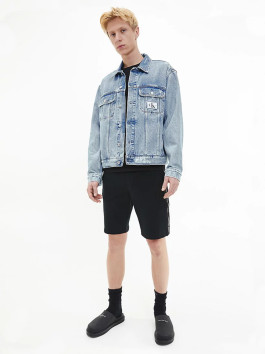 nahlad Calvin Klein pánska modrá džínsová bunda