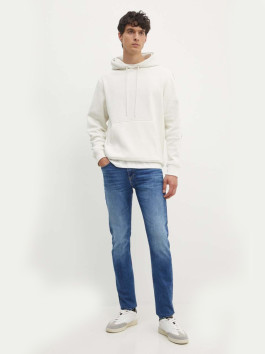 nahlad Calvin Klein pánska krémová mikina