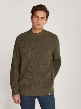 nahlad Calvin Klein pánsky khaki sveter