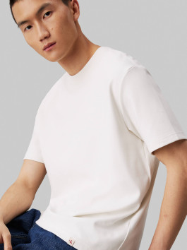 nahlad Calvin Klein pánske krémové tričko