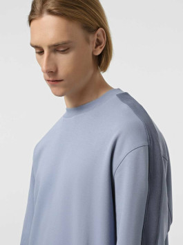 nahlad Calvin Klein pánska šedo-modrá mikina 