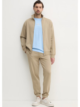nahlad Calvin Klein pánska béžová mikina