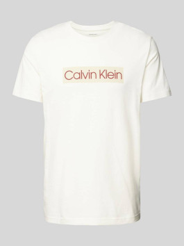 nahlad Calvin Klein pánske krémové tričko