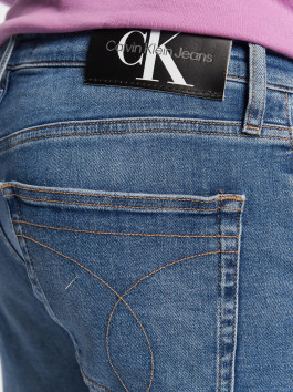 nahlad Calvin Klein pánske modré džínsy SLIM